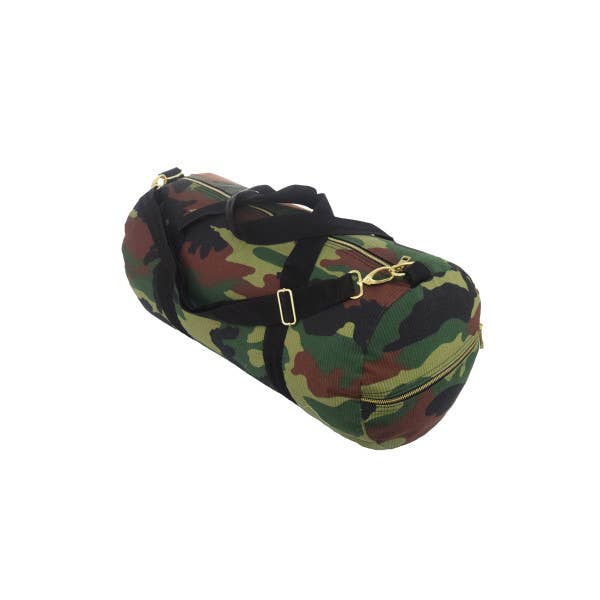 Weekend Duffel | Woodland Seersucker