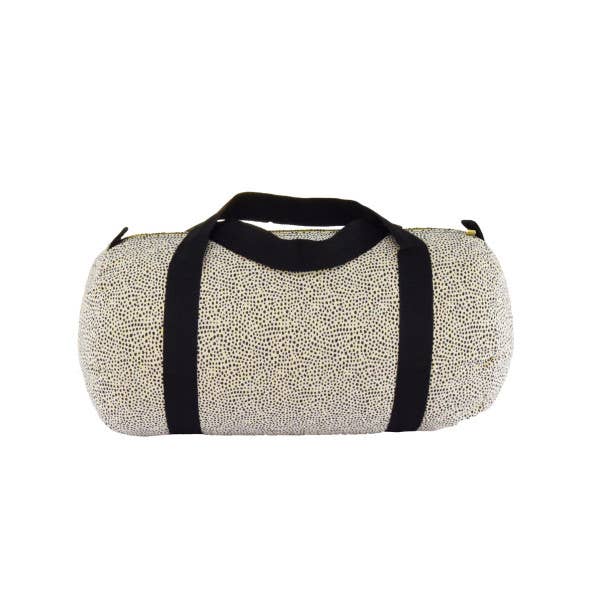 Medium Duffel | Cheetah Seersucker