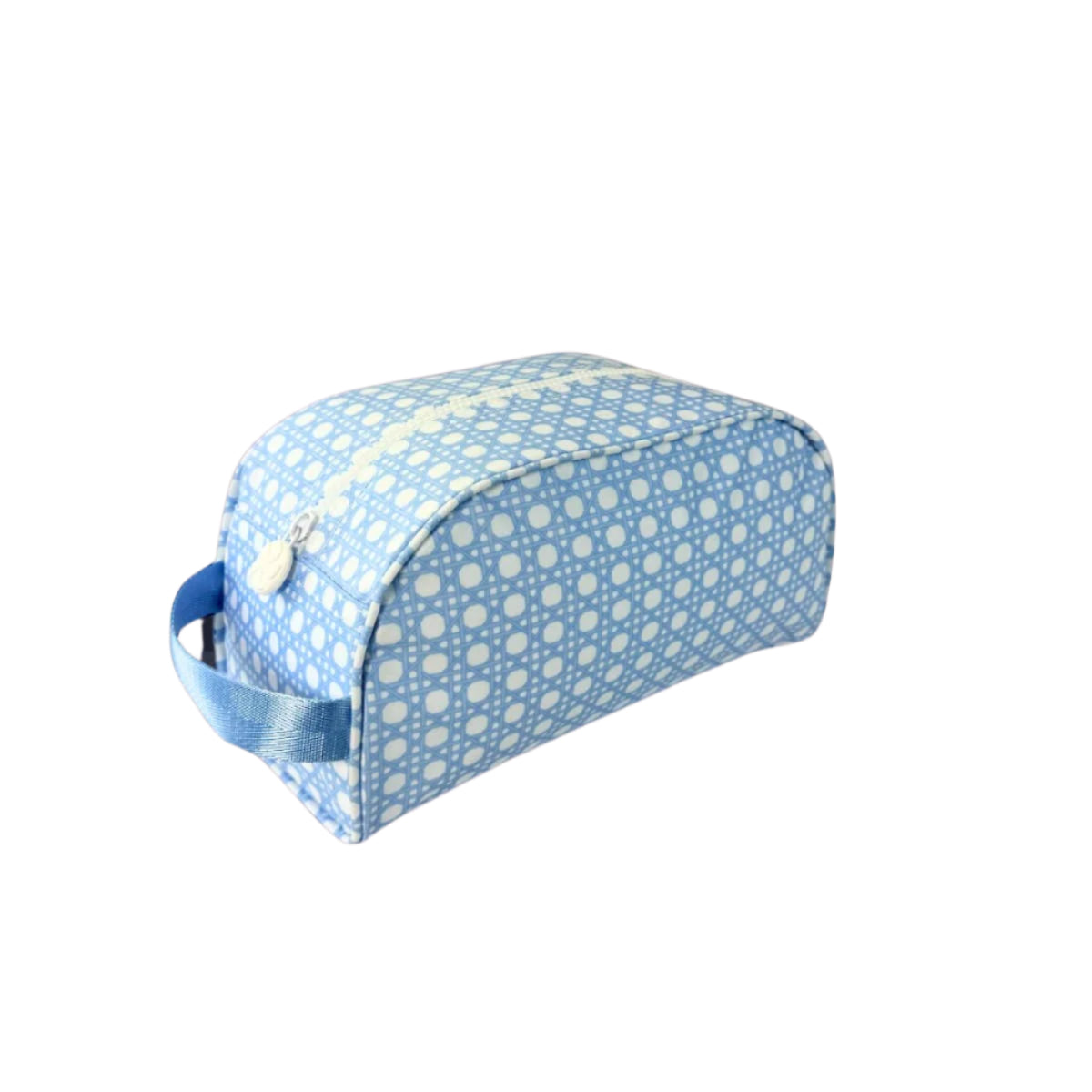 Travel Pouch | Glossy Baby Blue Bungalow