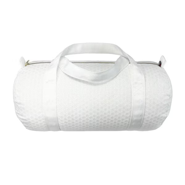Medium Duffel | White Eyelet