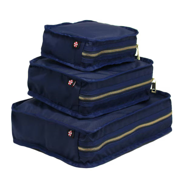 Stacking Pouch Set | Navy Nylon