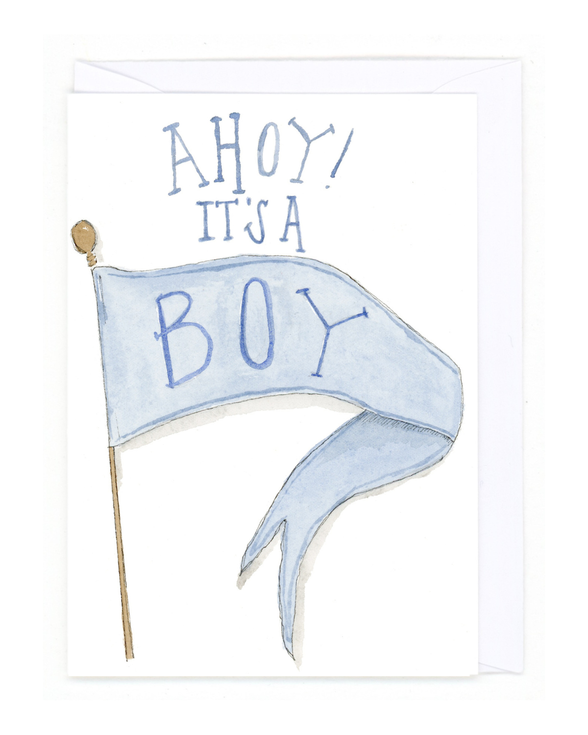 Greeting Card | Ahoy A Boy