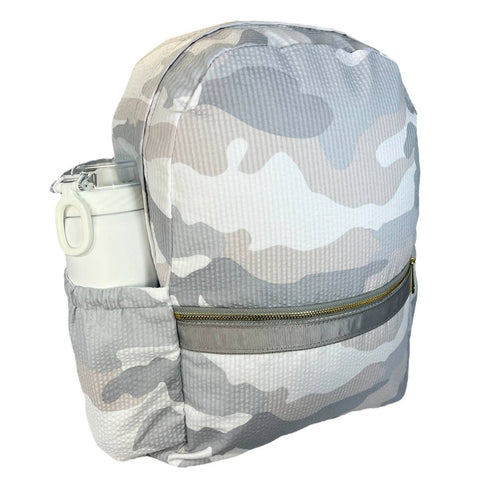 Backpack | Snow Camo Seersucker
