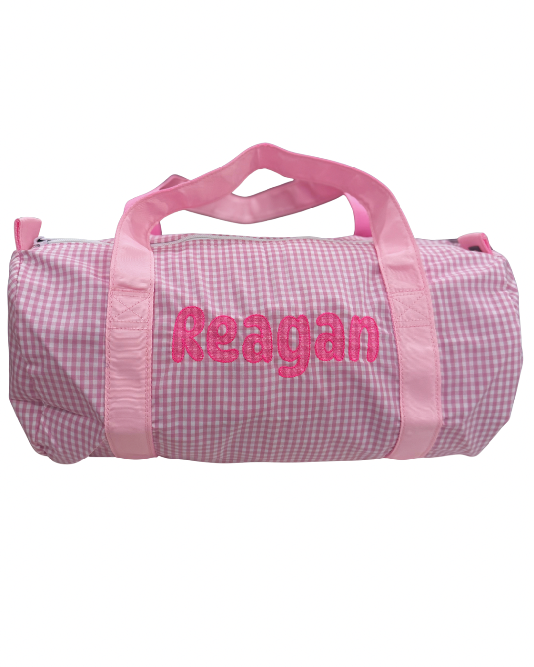 Medium Duffel | Pink Gingham