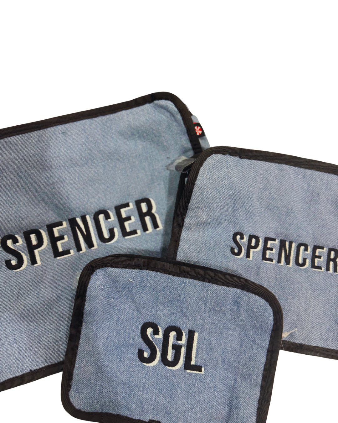 Stacking Pouch Set | Denim