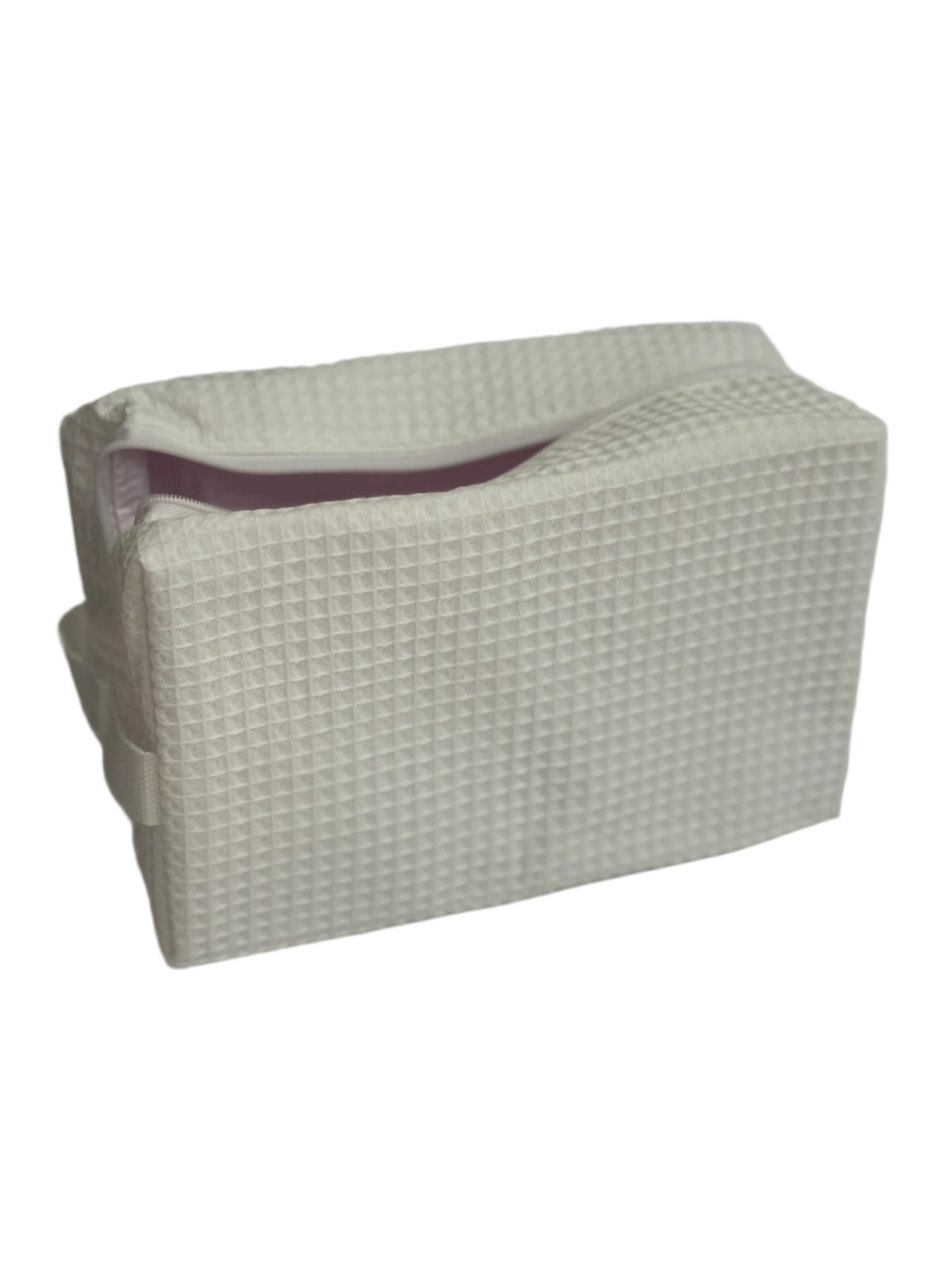 Waffle Pouch - White