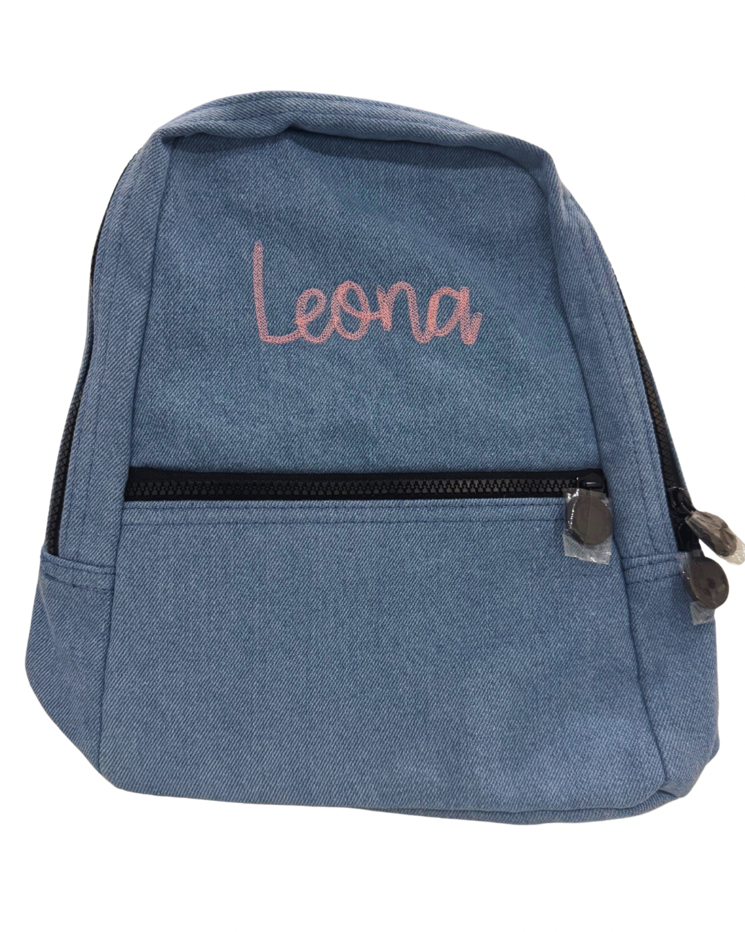 jean mini backpack Denim Styling in Life a padded back slip pocket for a small tablet or changing pad Small backpack, Washed denim &