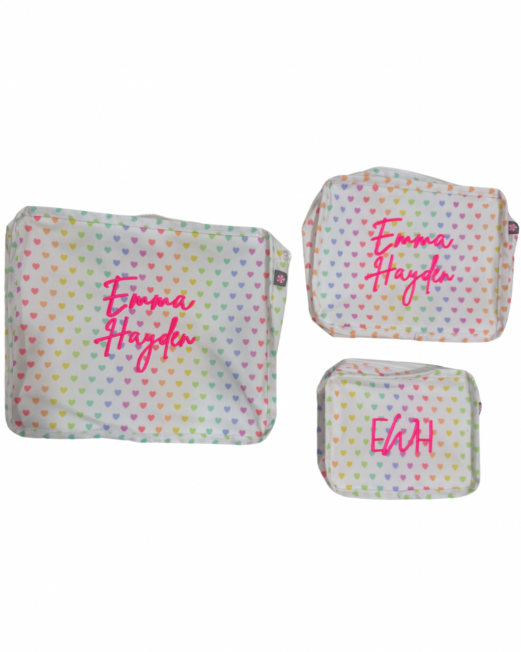 Stacking Pouch Set | Glossy Sweetheart