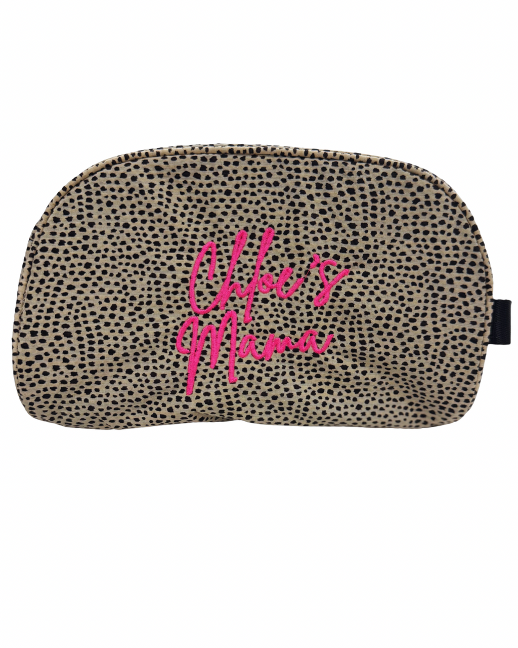 Travel Pouch | Cheetah Seersucker