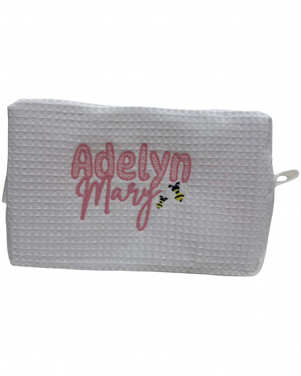 Waffle Pouch - White