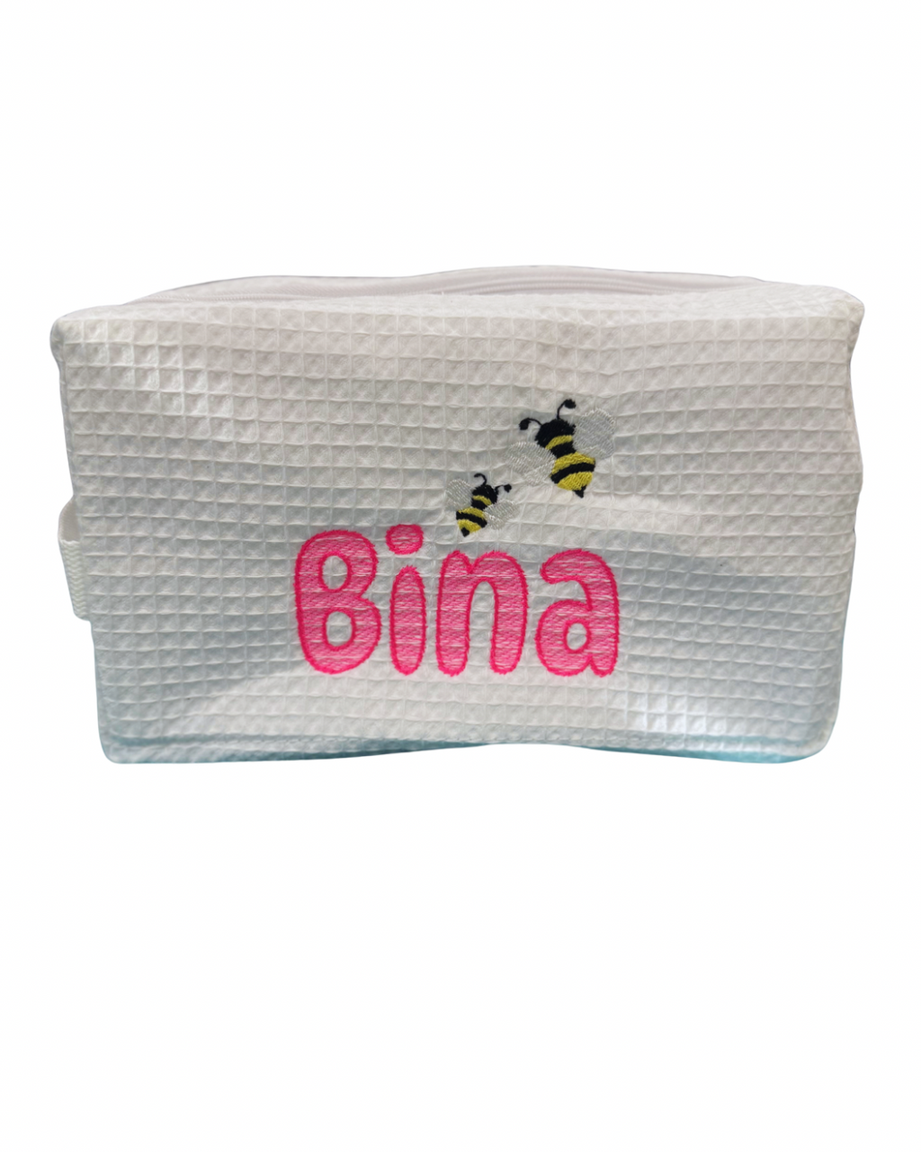 Waffle Pouch - White