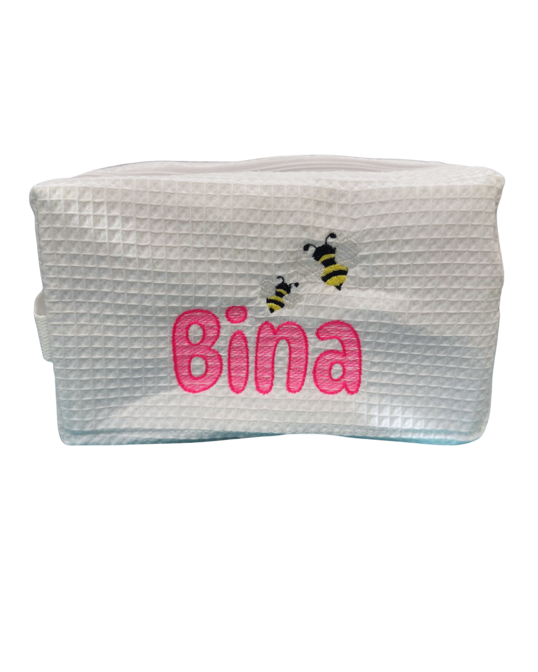 Waffle Pouch - White