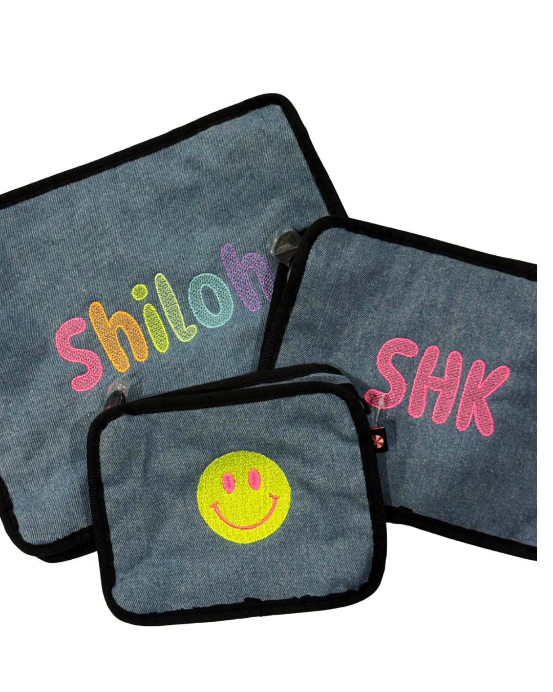 Stacking Pouch Set | Denim