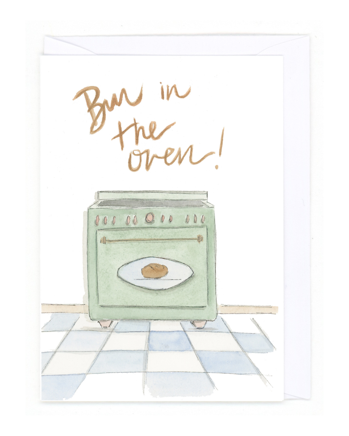 Greeting Card | Bun in Oven