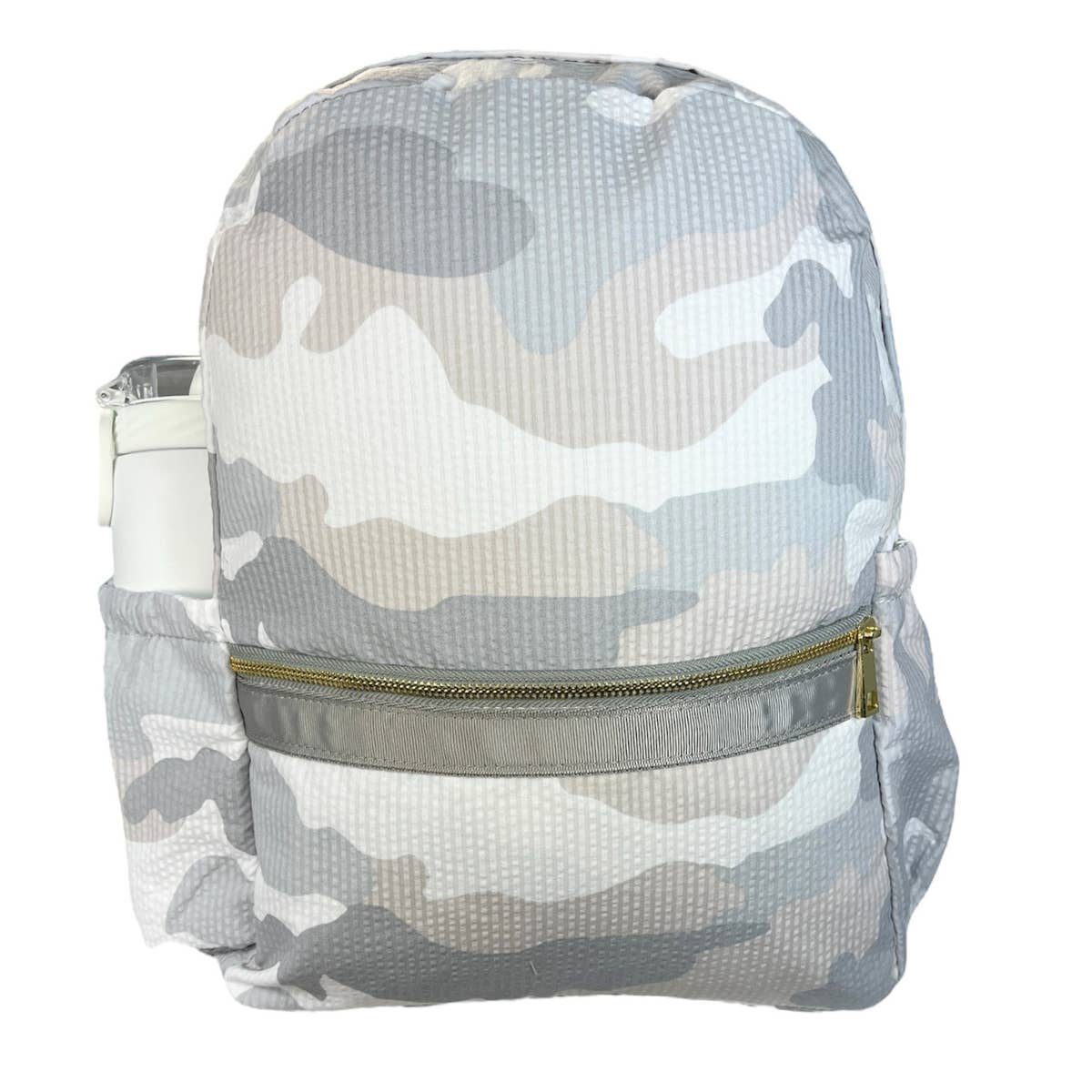 Backpack | Snow Camo Seersucker