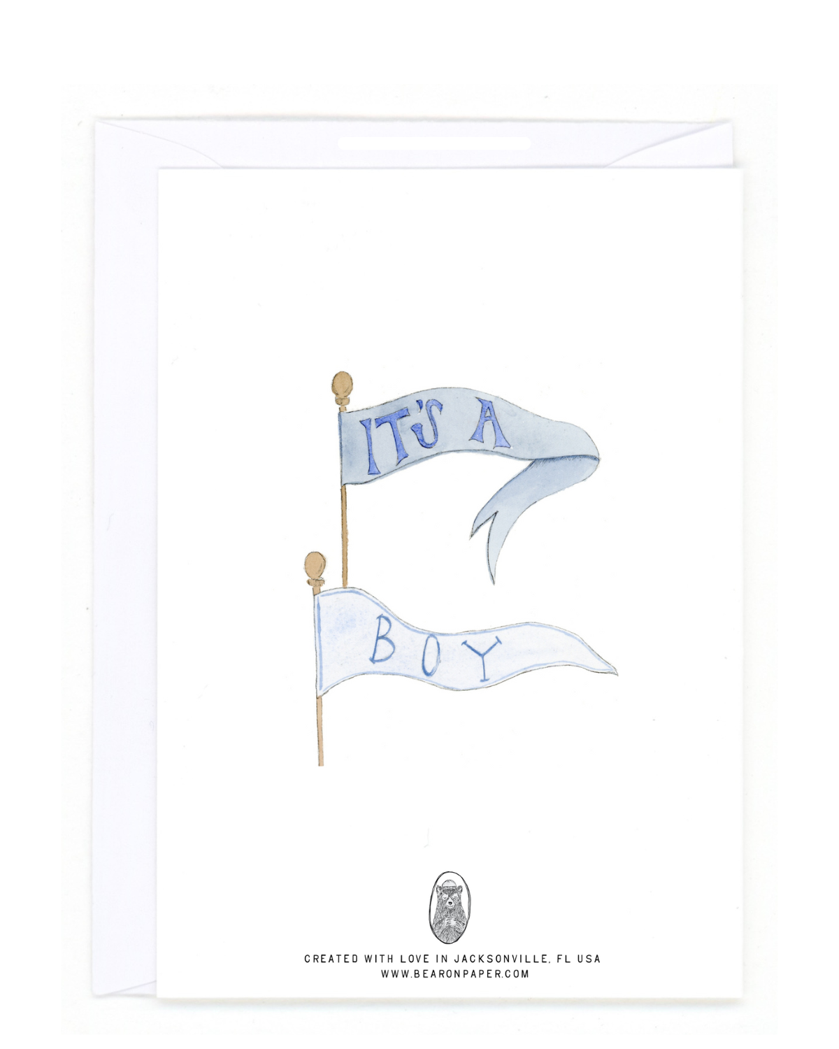 Greeting Card | Ahoy A Boy